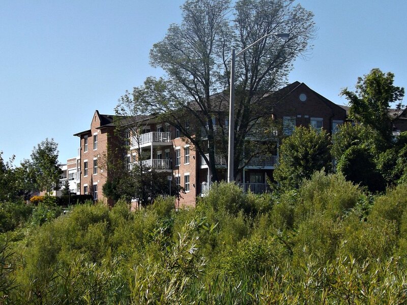 Brick Apartment Building