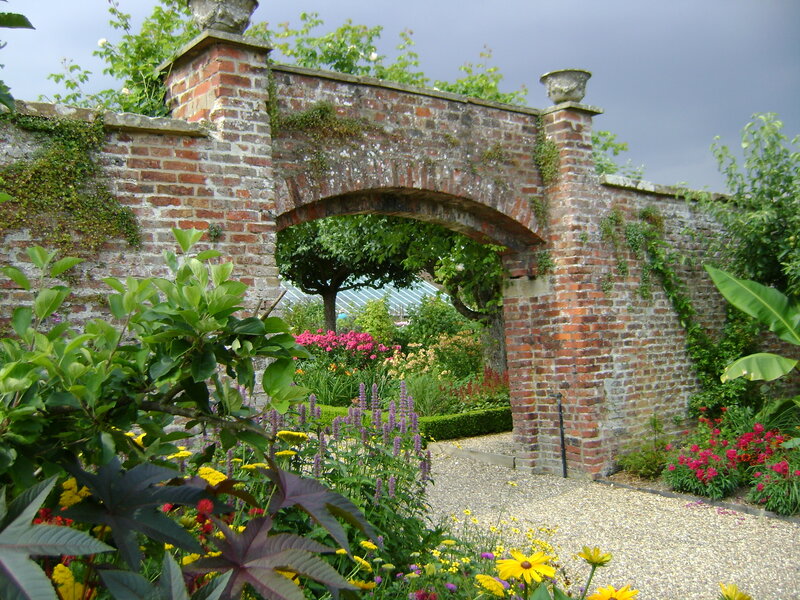 Brick Archway in Garden