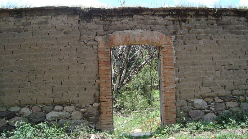 Brick Archway in Wall