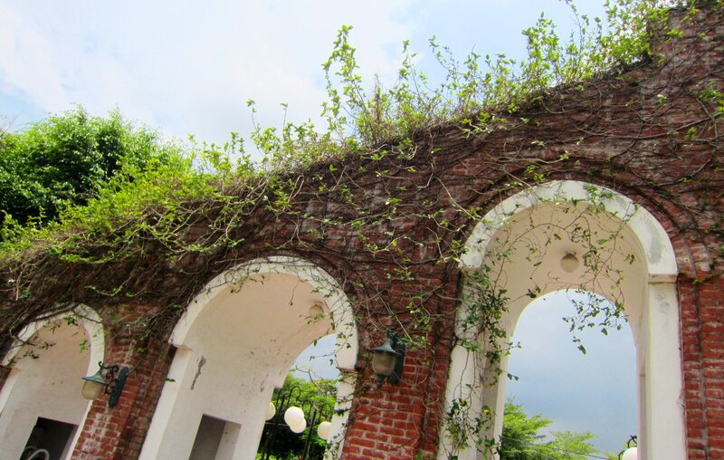 Brick Archway with Vines
