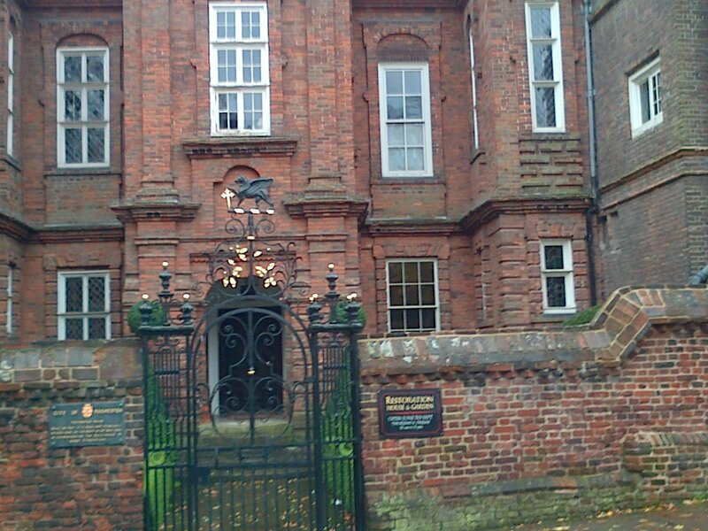 Brick Building Entrance