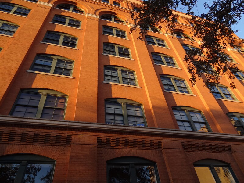 Brick Building Facade