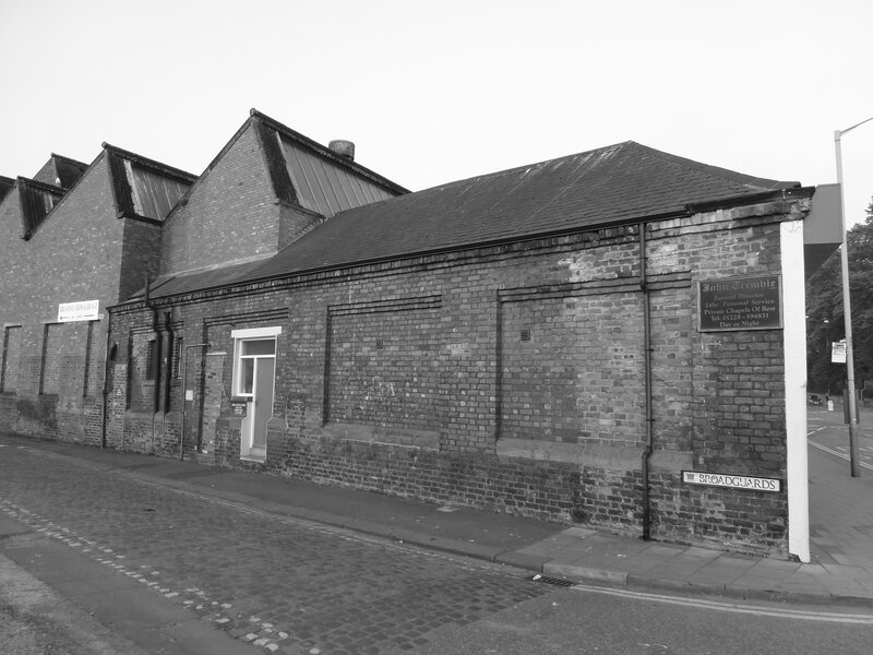Brick building on Broadgards