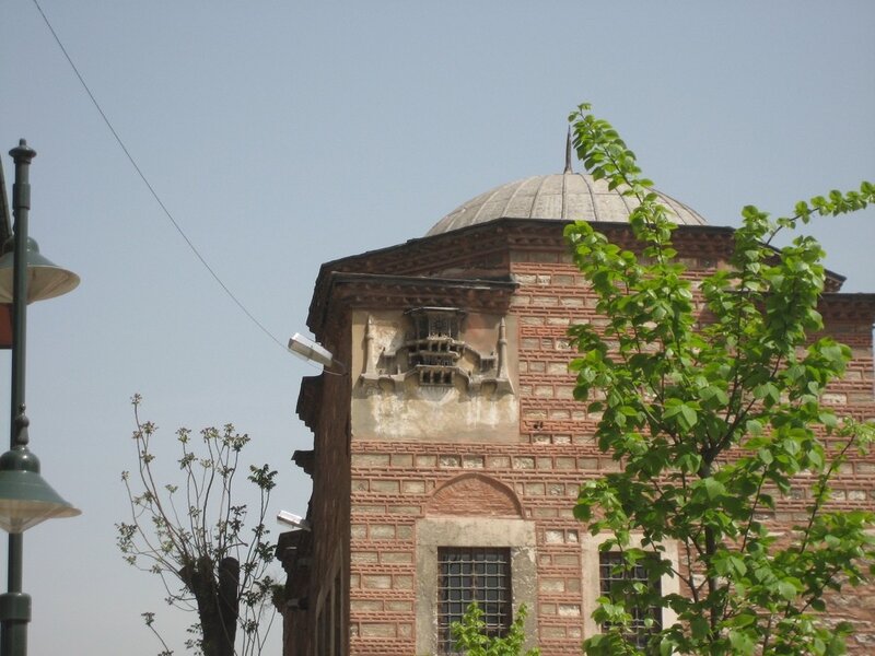 Brick building with dome