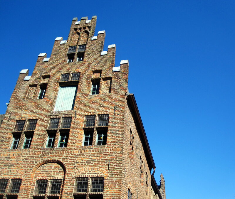 Brick Building with Gable