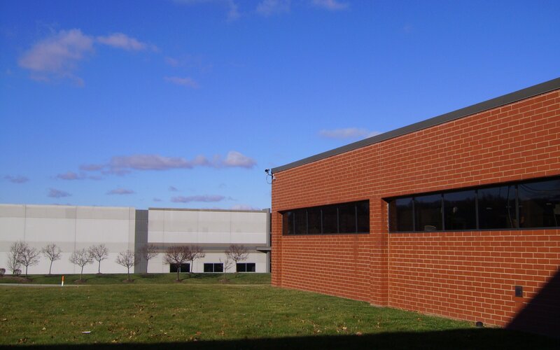 Brick building with modern structure