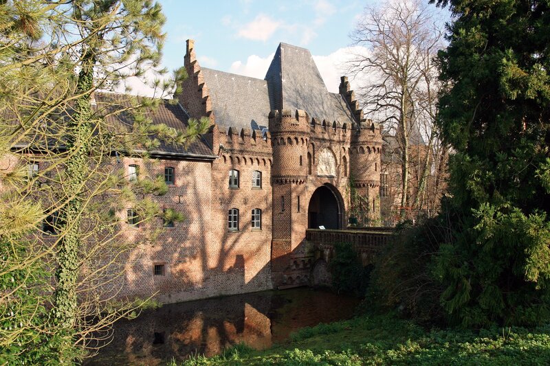 Brick Castle Gate — Brown