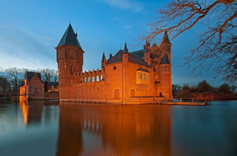 Brick Castle on Water