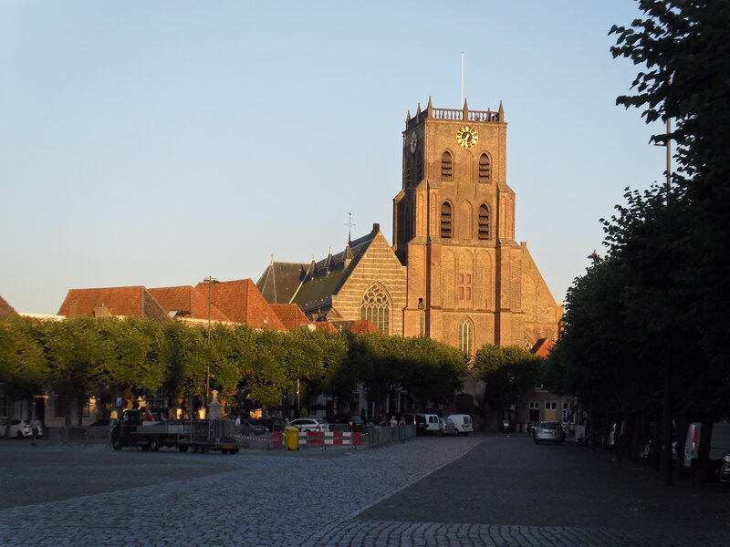 Brick Church Tower — Brown