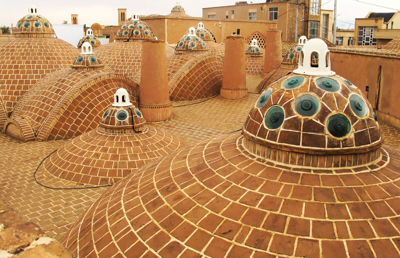 Brick Domes on Rooftops