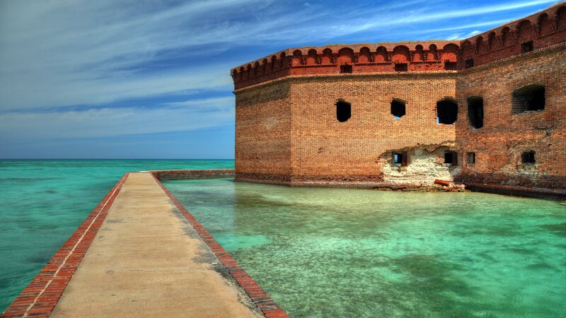 Brick Fort on Pier