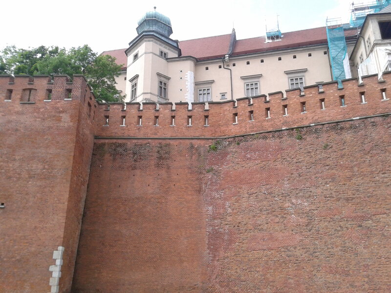 Brick Fortress Wall
