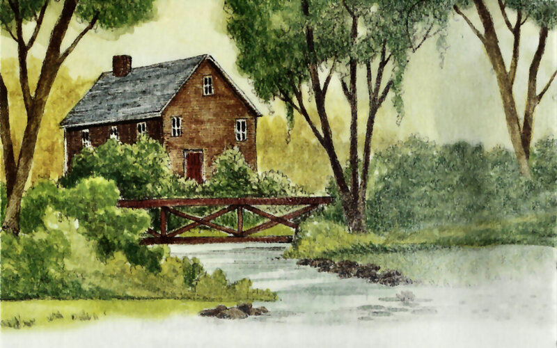 Brick House by River