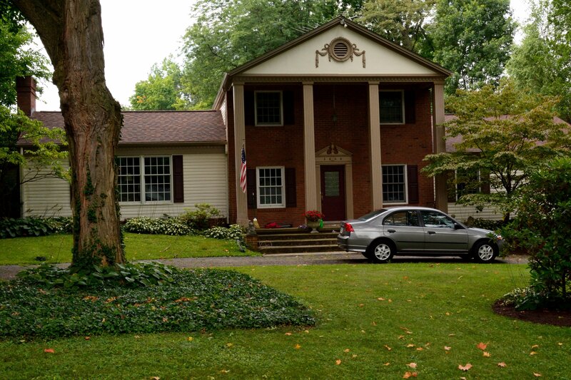 Brick House with Car
