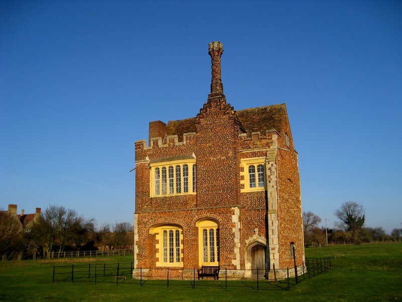 Brick House with Chimney