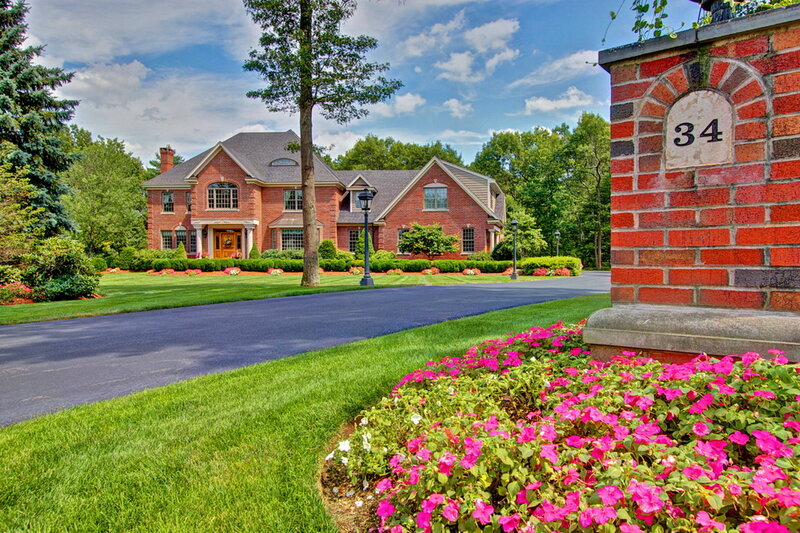 Brick House with Driveway