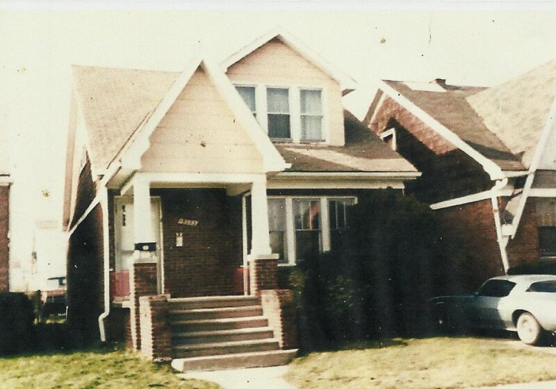Brick House with Porch — Brown, Calm