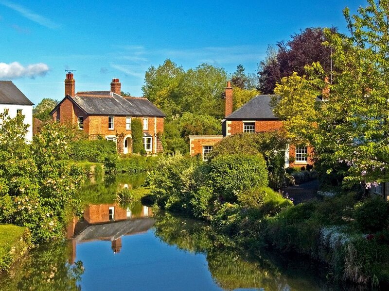 Brick Houses by River