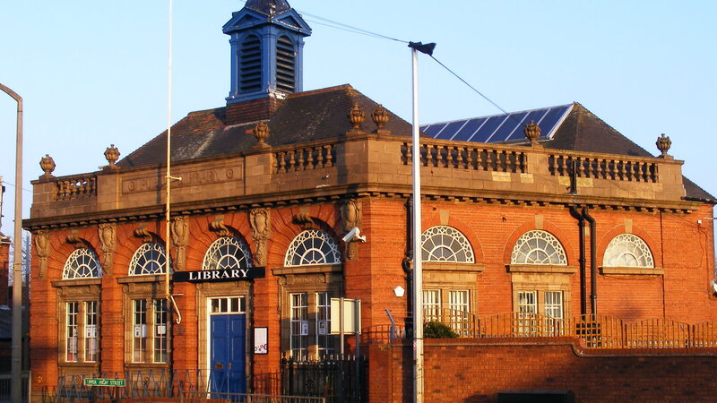 Brick Library Building
