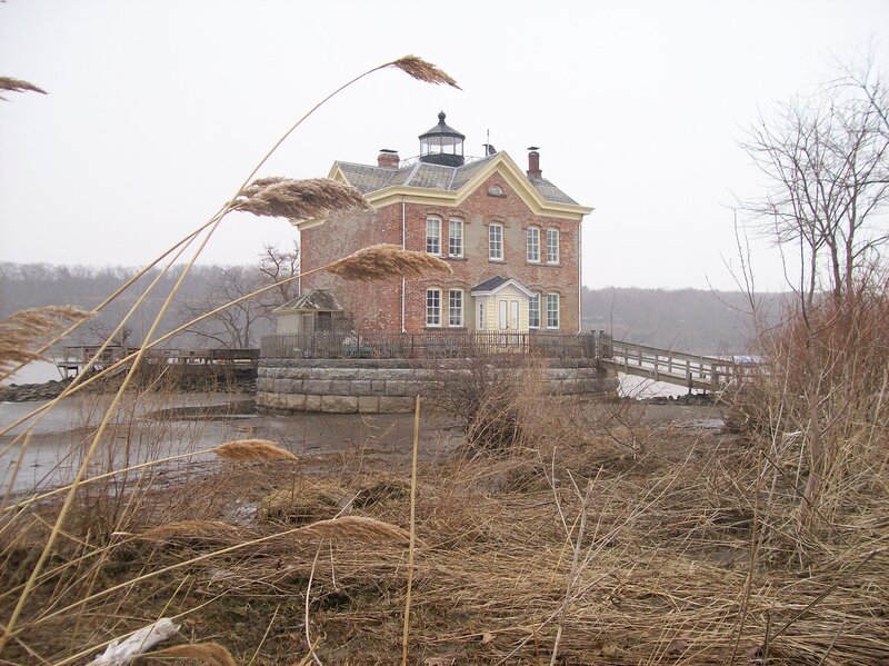 Brick Lighthouse Building