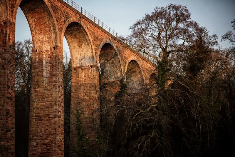 Brick Railway Viaduct