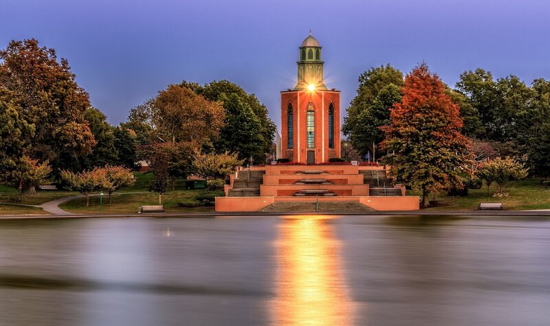 Brick Tower with Dome