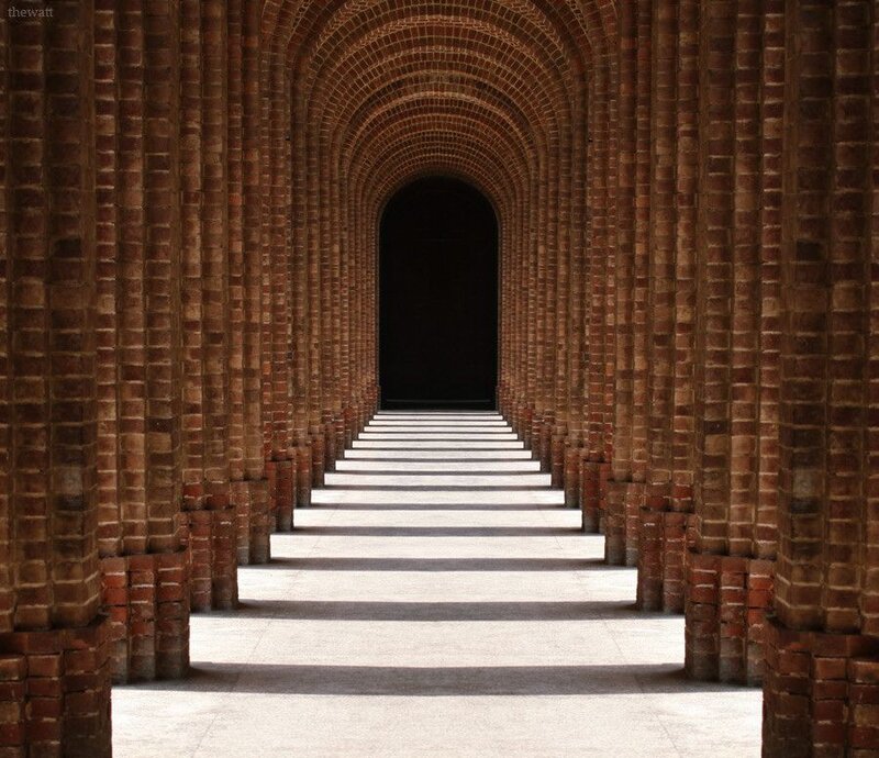 Brick Tunnel Corridor