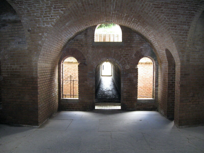 Brick Tunnel Interior