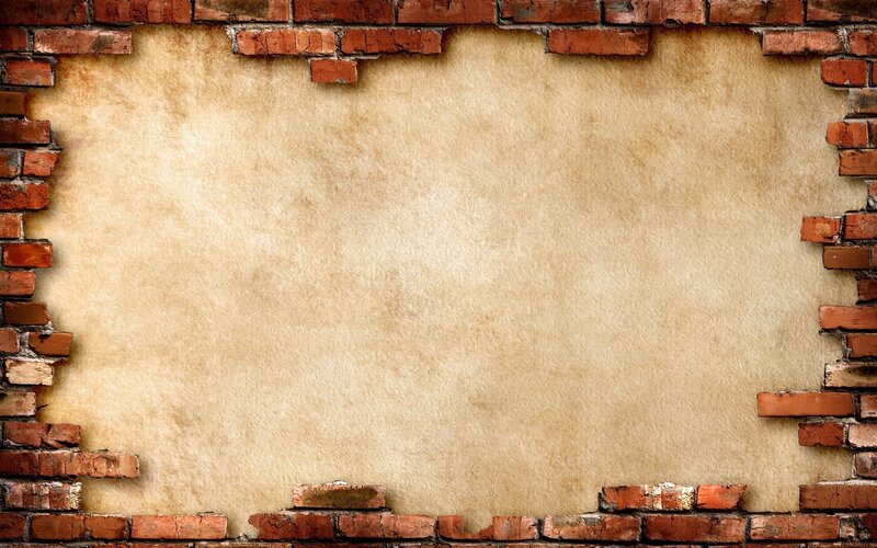 brick wall frame background