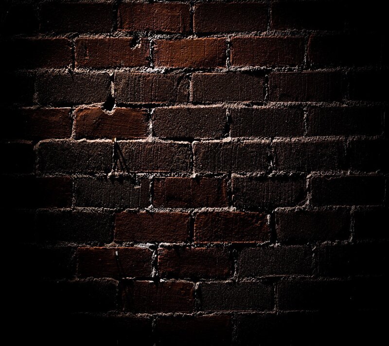 Brick Wall Texture — Black, Dark