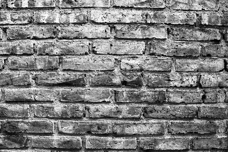 Brick Wall Texture — Black