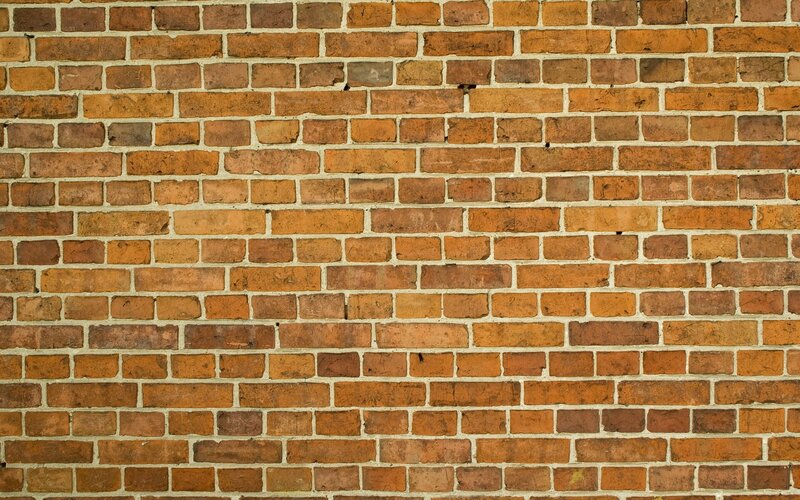 Brick Wall Texture — Orange