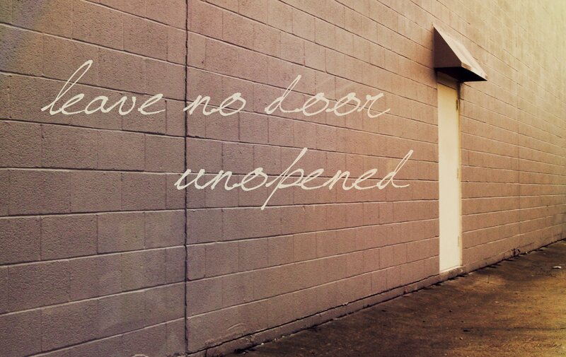 brick wall with text