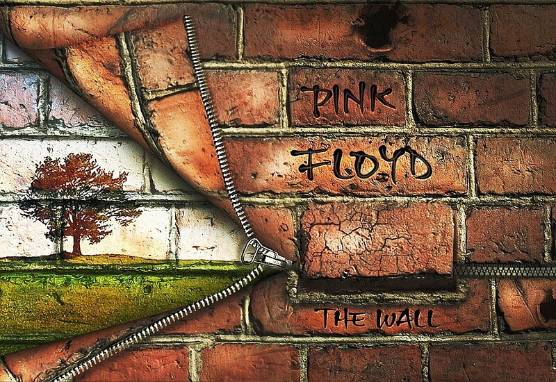Brick Wall with Zipper