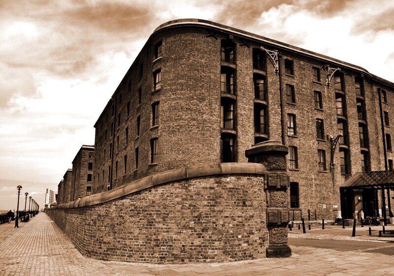 Brick Warehouse Building