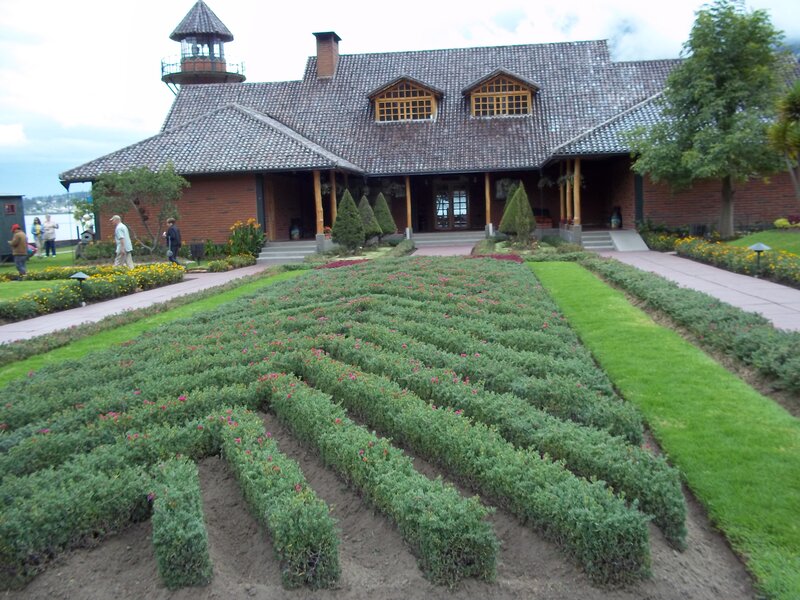 Bricked Building with Garden