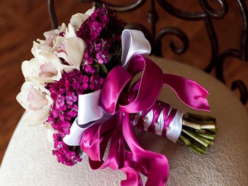 Bridal Bouquet with Ribbons