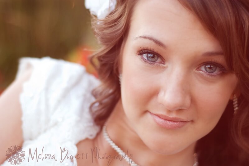 bridal portrait close-up