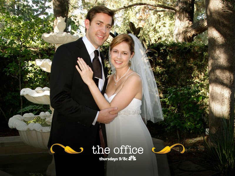 Bride and Groom Couple — White, Happy