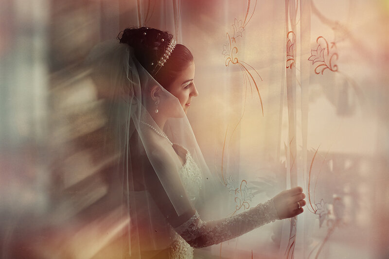 Bride at Window