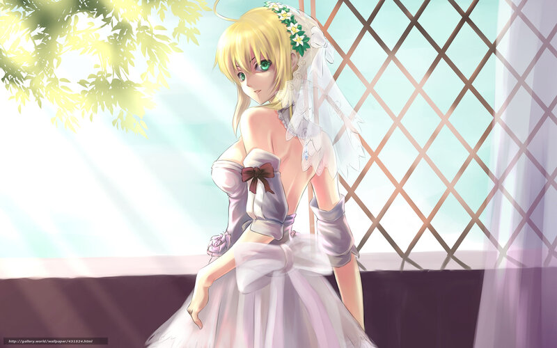 bride in sunlight