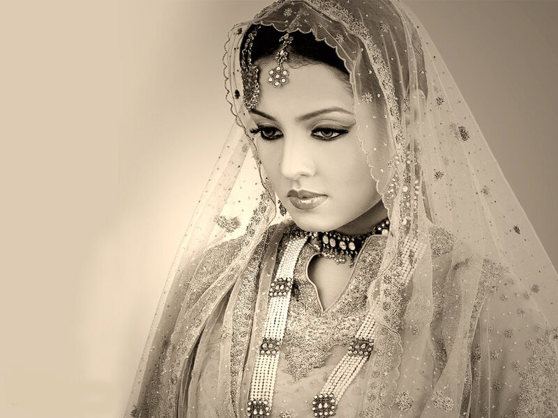 Bride in traditional attire