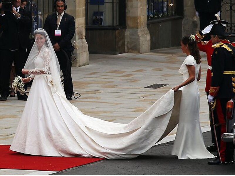 Bride in Wedding Dress — White, Formal
