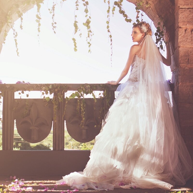 Bride in Wedding Dress — White, Serene