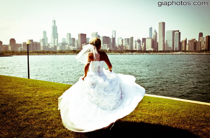 Bride in White Dress — Serene, Afternoon