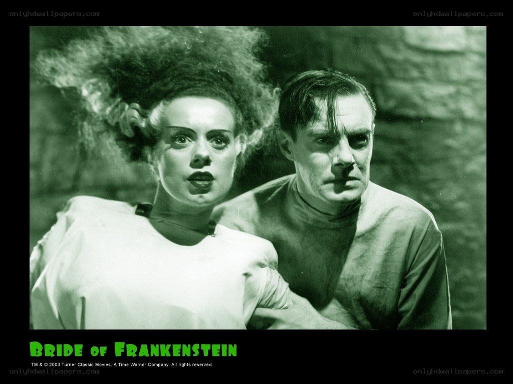 Bride of Frankenstein scene