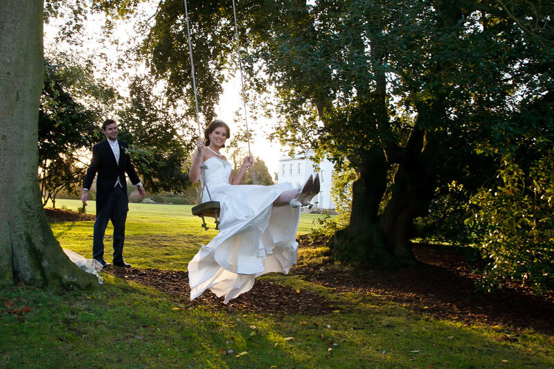 Bride on Swing — Green