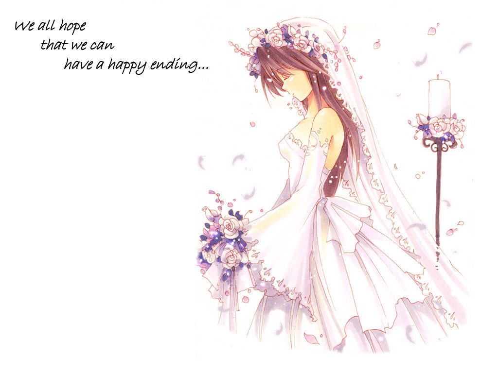 bride with bouquet