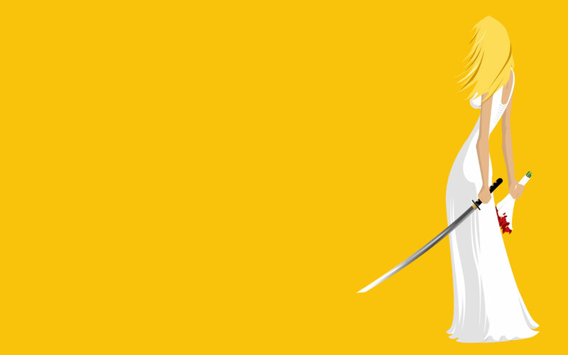 bride with sword