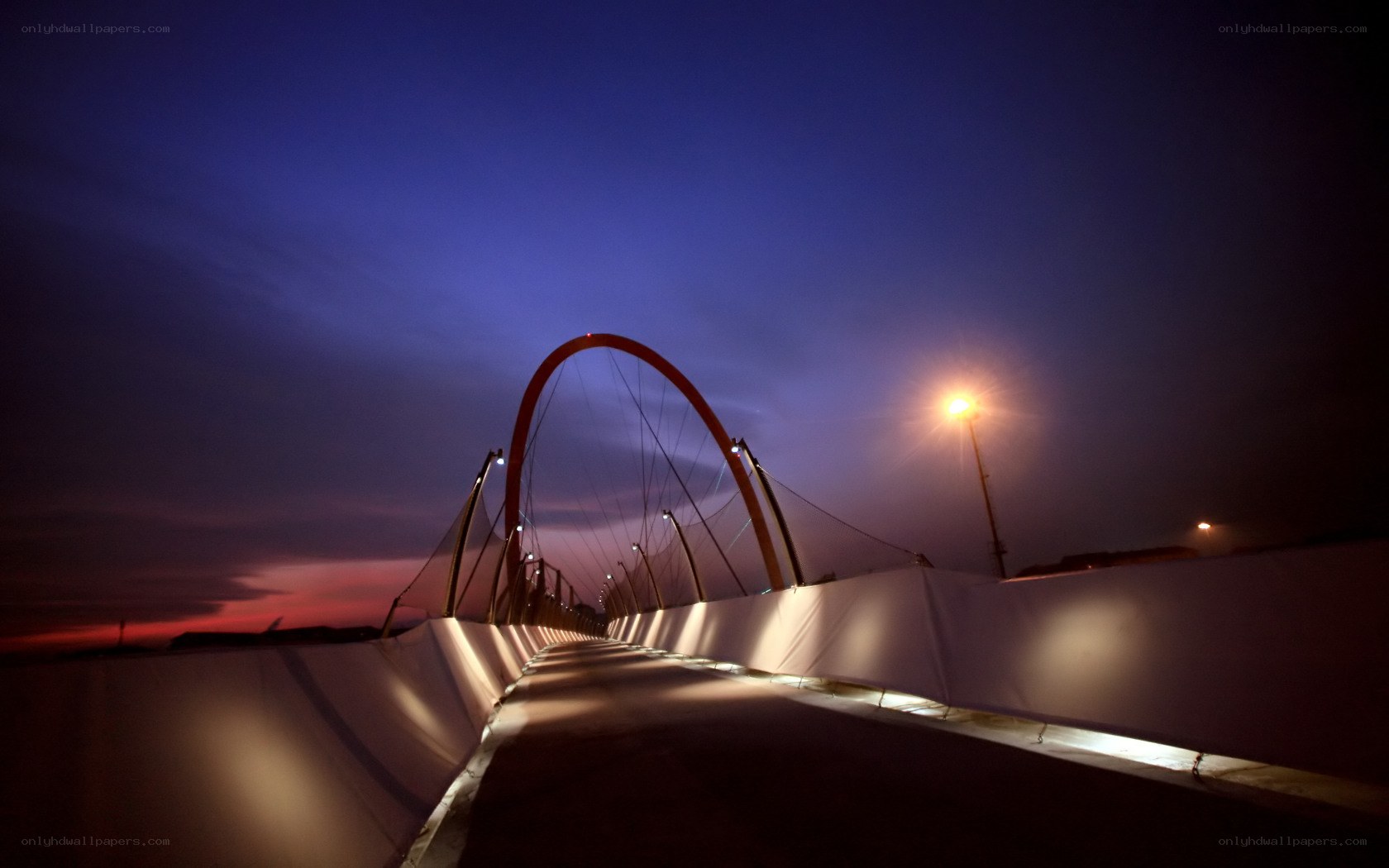 Bridge at twilight